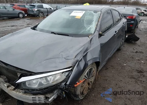 2017 Honda Civic Ex-T z USA, uszkodzony, nr VIN 19XFC1F34HE021669